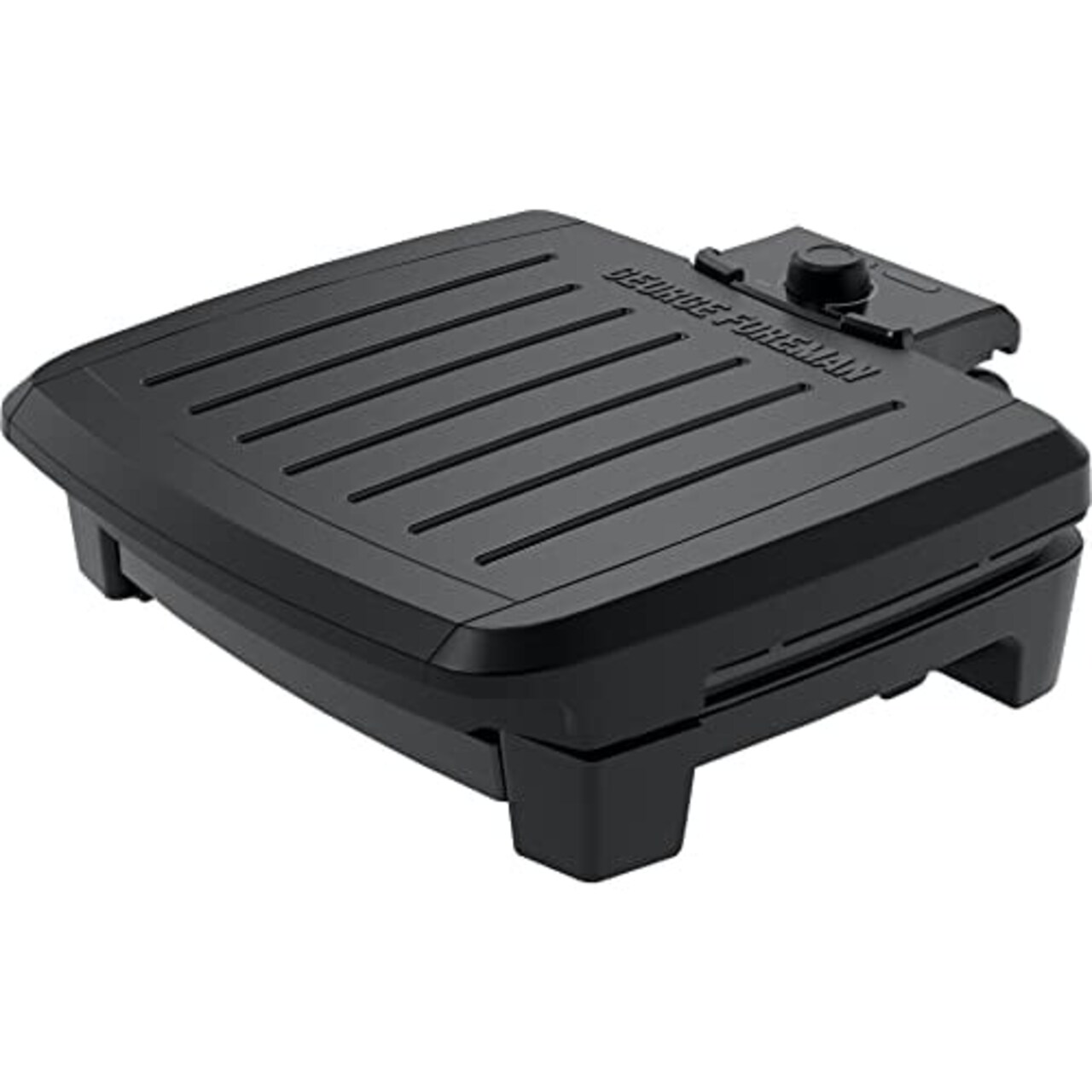 George Foreman Dishwasher Safe Indoor Grill Black Family Size -